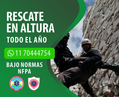 Curso de Rescate en Altura